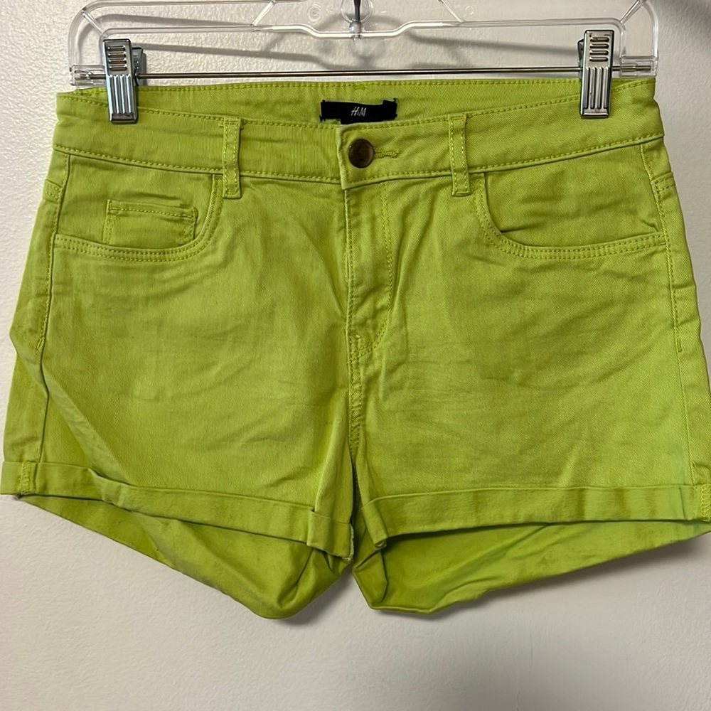 H&M Green Shorts